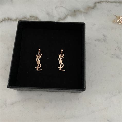 ysl örhängen|ysl earrings farfetch.